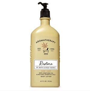 Bath & Body Works Aromatherapy Restore Sage + Mint Body Lotion 6.5 oz NWT